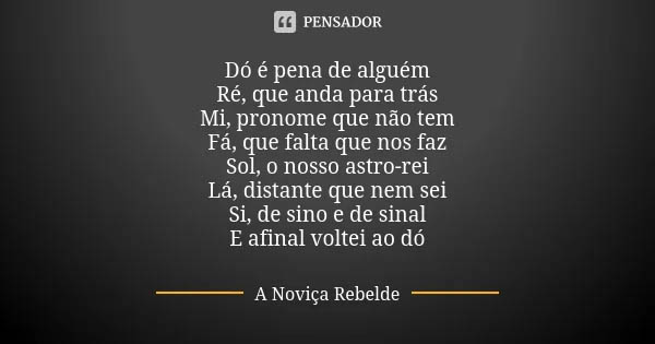 Notas de uma canção de amor em português em um velho manuscrito